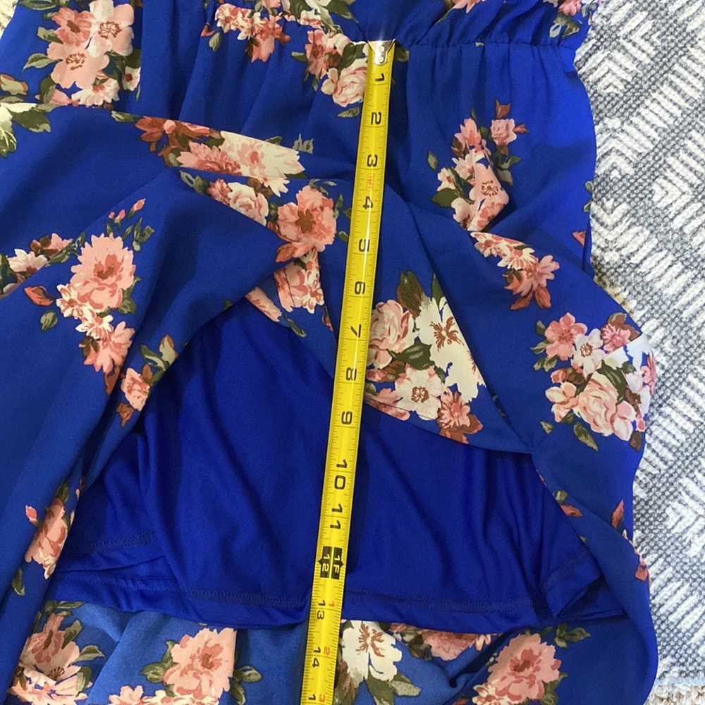 ALTR’D STATE off shoulder boho maxi dress with high slits w mini slip size M EUC - Picture 10 of 10